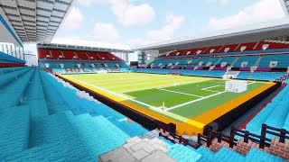 Minecraft  VILLA PARK Aston Villa  Megabuild  DOWNLOAD Official [upl. by Bolitho]