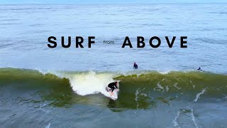 The CALM Before The WINTER Surfers of Netherlands Surf Drone Footage North Sea [upl. by Kerr650]