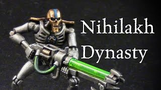 How to paint Nihilakh Dynasty Necron Warriors [upl. by Finbar266]