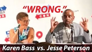 Black Pastor SHUTS DOWN Rude Democrat Rep Karen Bass on Jim Crow amp Criminal Justice at Politicon [upl. by Cornell]