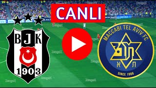 🔴 BEŞİKTAŞ TEL AVIV MAÇI CANLI İZLE  eFootball Türkçe Simülasyon [upl. by Geraldine]