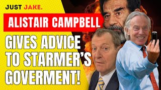 Alastair Campbells Gives Advice To The New Government [upl. by Boycey]