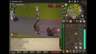 HD OSRS RISK FIGHT VIDEO 1 SO MUCH LOOT [upl. by Elyrehc479]