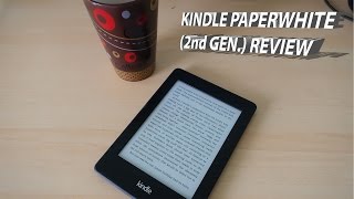 KINDLE PAPERWHITE 2 6th generation REVIEW [upl. by Aldridge]