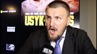 quotYOU DID IT ON PURPOSEquot  ALEK KRASSYUK HITS OUT AT DANIEL DUBOIS OVER LOW BLOWS ON OLEKSANDR USYK [upl. by Maribeth]