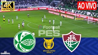 ðŸŸ¢JUVENTUDE X FLUMINENSEâšªAO VIVO COM IMAGENS CAMPEONATO BRASILEIRO JOGO DE HOJE SIMULAÃ‡ÃƒO PS5 [upl. by Haniraz412]