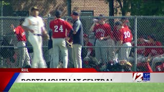 Central narrowly defeats Portsmouth in Div I baseball [upl. by Hays]