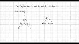 Grundlagen der Elektrotechnik  Umformung einer nicht abgeglichenen Brückenschaltung [upl. by Hedaza]