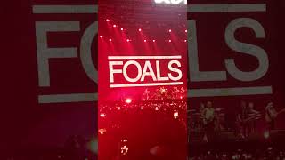 FOALS  My Number Live in Guadalajara Corona Capital GDL 2023 rock festival livemusic [upl. by Cirded]