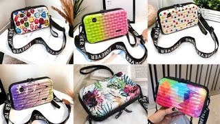 Trending box sling bags for girls and ladies 2023 🥰😍🤩 Thepursewala [upl. by Aicilat]