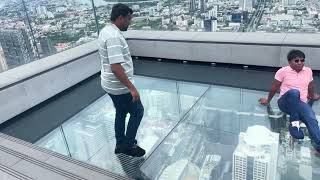 Mahanakhon Skywalk Thailands tallest building [upl. by Nrubliw770]