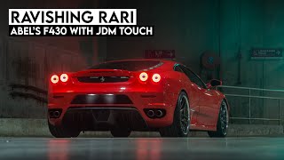 Ravishing Ferrari  Abels F430 with JDM Touch  NOEQUALCO FEATURE  4K [upl. by Enajaras]