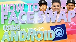 Photoshop Touch  How to do Face Swap on Android  KehkeyTV [upl. by Berkman]