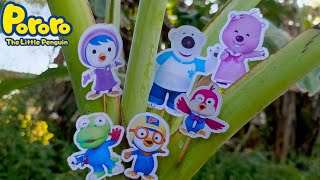 Pororo  Menemukan Pororo Bermain Di Pohon Banana Pororo Crong Poby Patty Loopy Eddy Tutu [upl. by Cai]