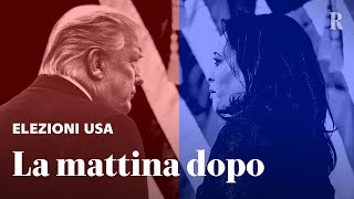 Elezioni Usa 2024 la mattina dopo [upl. by Huston]