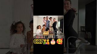 Ronaldo and Georgina with family happy birthday🎂cristianoronaldohappy🎂birthdaygeorginanewshorts [upl. by Ahsilac]