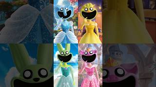 POPPY PLAYTIME Characters Glow Up Into Princess 👑 poppyplaytime animation trending funny [upl. by Nyved]