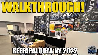 ReefAPalooza NYC 2022 Walkthrough [upl. by Willcox167]