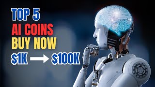 🔥Best AI Crypto for 2024  These Top 5 AI Projects Will 1000X Retire Early With These Coins [upl. by Shirk]