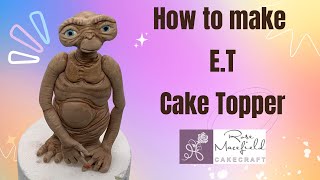 ET Cake Topper Tutorial Part 1 [upl. by Yssac]