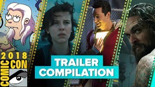 All the best trailers from ComicCon 2018 Compilation [upl. by Iaras]