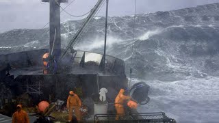 TOP 10 SHIPS IN HORRIBLE STORMS CAUGHT ON CAMERA 2 [upl. by Nare]