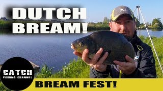 BREAM FISHING FESTIVAL IN HOLLAND  ANGLO DUTCH VOORNE CANAL [upl. by Ennovoj835]