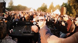 1 Hour Live  Ann Clue B2B Boris Brejcha  Smiling Sun Open Air Stockholm 2016 [upl. by Moskow]