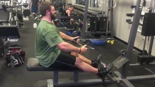 Medium Neutral Grip Cable Row with 1 second pause T the stretch [upl. by Yehudi]