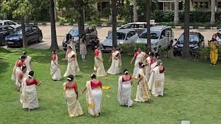 Onam Celebration 2024Thiruvathira Dance [upl. by Marriott]