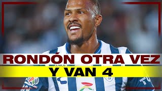 SALOMÓN RONDÓN VUELVE A MARCAR  GOLAZO Y VAN 4 [upl. by Lyndy482]