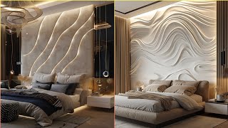 100 Bedroom Wall Panel Design Ideas 2025 Bedroom Wall Decoration Home Wall Design Ideas [upl. by Annaik]