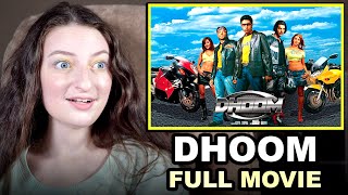 DHOOM Movie Reaction 2004 Abhishek Bachchan  John Abraham  Uday Chopra  Rimi Sen  Esha Deol [upl. by Quartet376]