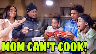 When Your Momma CANT COOK 🤮 Season 2  DAD Can Cook Kinigra Deon Ep1 [upl. by Connors]