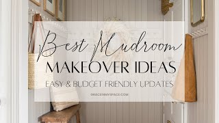 Small Mudroom Makeover  Best DIY Mudroom Makeover Ideas for Organization Storage and More [upl. by Jarek]