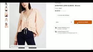 Code promo Zalando vérifié en vidéo [upl. by Silsby]