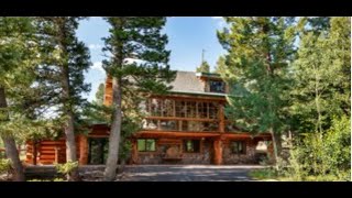 Very Unique Log Home  A Masterpiece [upl. by Lipinski]