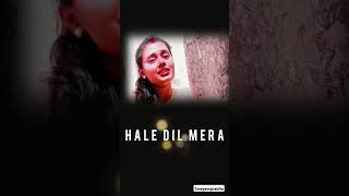 Hale dil mera swayamprabha sunidhichauhan youtubeshorts viralvideo gazal [upl. by Yengac125]