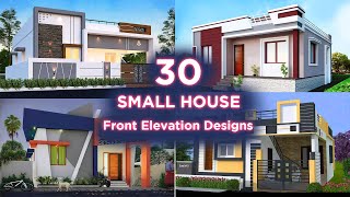 30 Small Budget Single Floor House Designs  Ground Floor House Front Elevation Designs [upl. by Oigile]