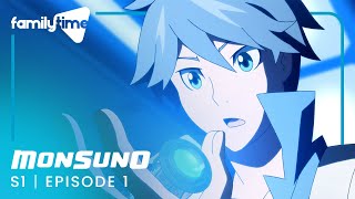 Monsuno  S1E1  Clash [upl. by Aihsatsan117]