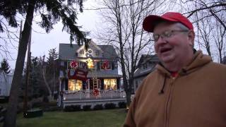 The Wilmette Christmas House a Warren A Perkins memorial [upl. by Ettenot527]