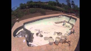 Pool Resurfacing  Time Lapse [upl. by Donelson]