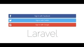 How to login with facebooktwitter and google in laravel 53 part13 [upl. by Aniraad]