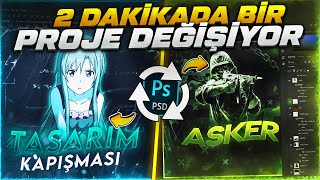 LOGO YAPIYORUZ AMA 2 DAKİKADA BİR PROJELER DEĞİŞİYOR [upl. by Yvi]