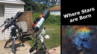 Going Into DEEP SPACE With My BIG Refractor Telescope [upl. by Mckenna]