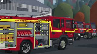 Roblox Norfolk Fire amp Rescue Service Firefighter Recruitment [upl. by Alleusnoc]