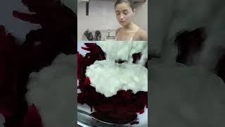 Alia bhatts beetroot salad recipe aliabhatt shorts viral trending tasteofindia [upl. by Ziza]