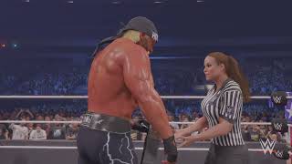 Sycho Sid vs Hollywood Hogan World Heavyweight Championship [upl. by Einahteb425]