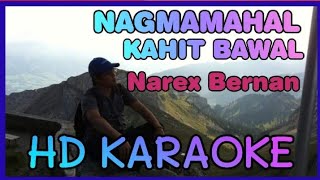 NAGMAMAHAL KAHIT BAWAL By Narex Bernan HD KARAOKE NVZ KARAOKE [upl. by Sikram443]