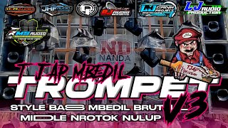 DJ TROMPET V3 TJAP MORGAN TJAP MBEDIL NANDA AUDIO DJ TEROMPET VIRAL TIKTOK ‼️BY RMS AUDIO BALI [upl. by Lorrad333]